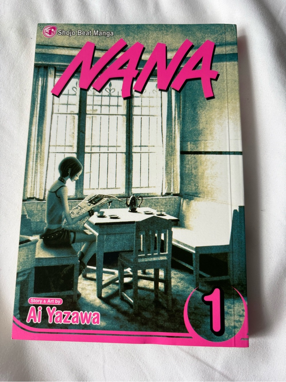 NANA Volume 1 Manga Paperback by Ai Yazawa - Pink Accents